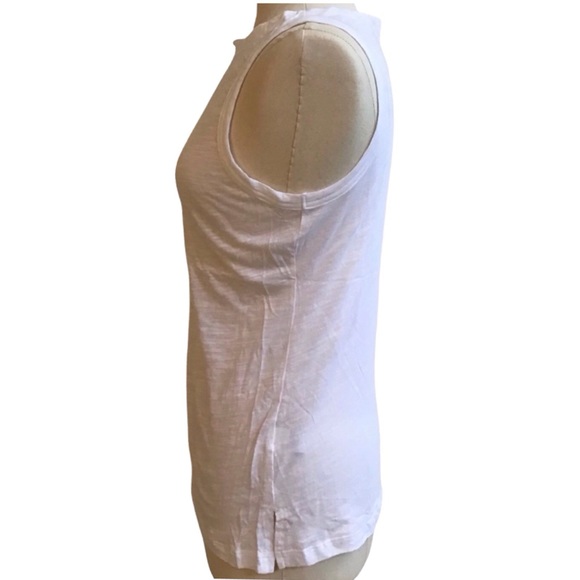 Banana Republic Malibu White Slub Tank (NWOT) (Size: Small) - Picture 6 of 7